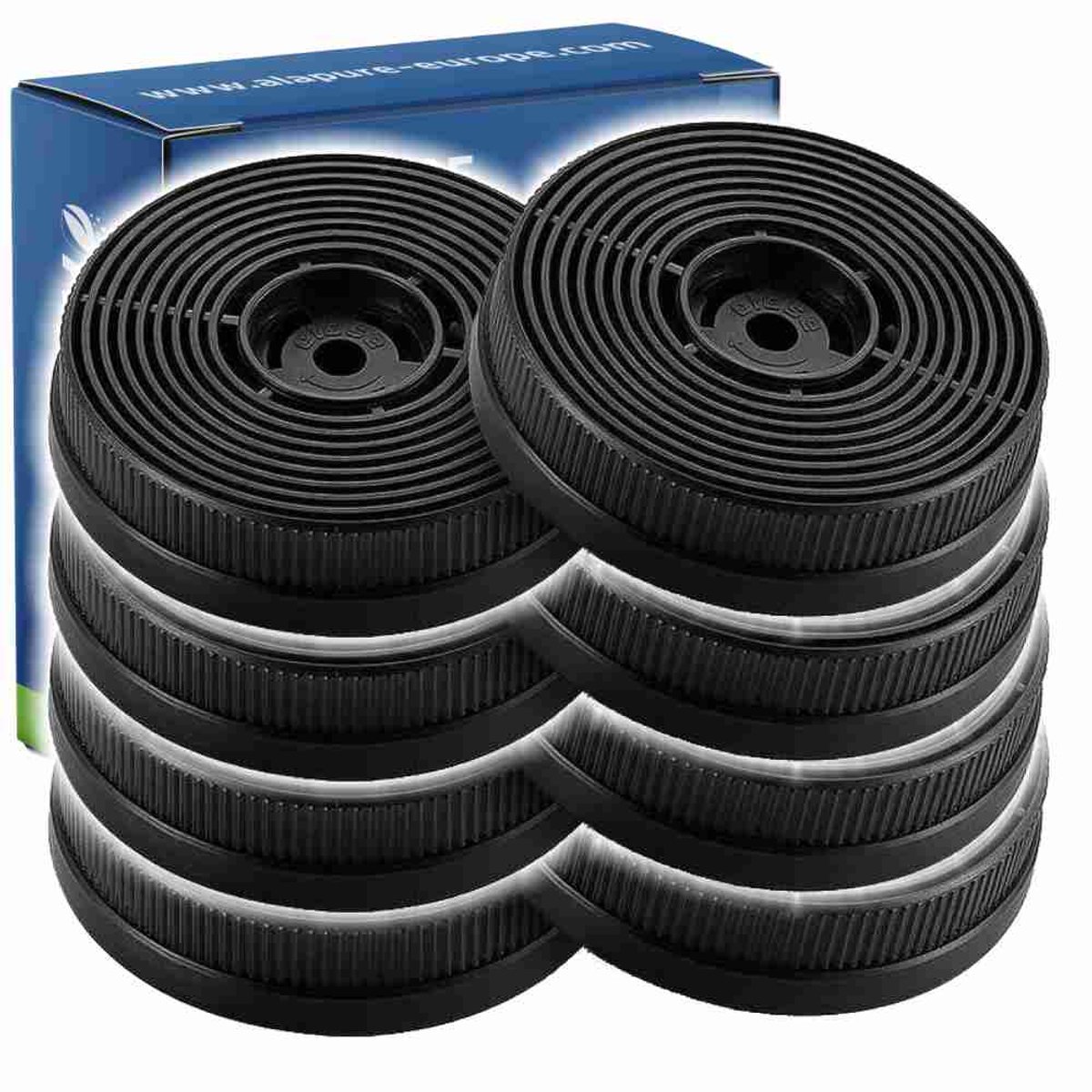 4x koolstoffilter voor FIREGAS Koolstoffilter CC110