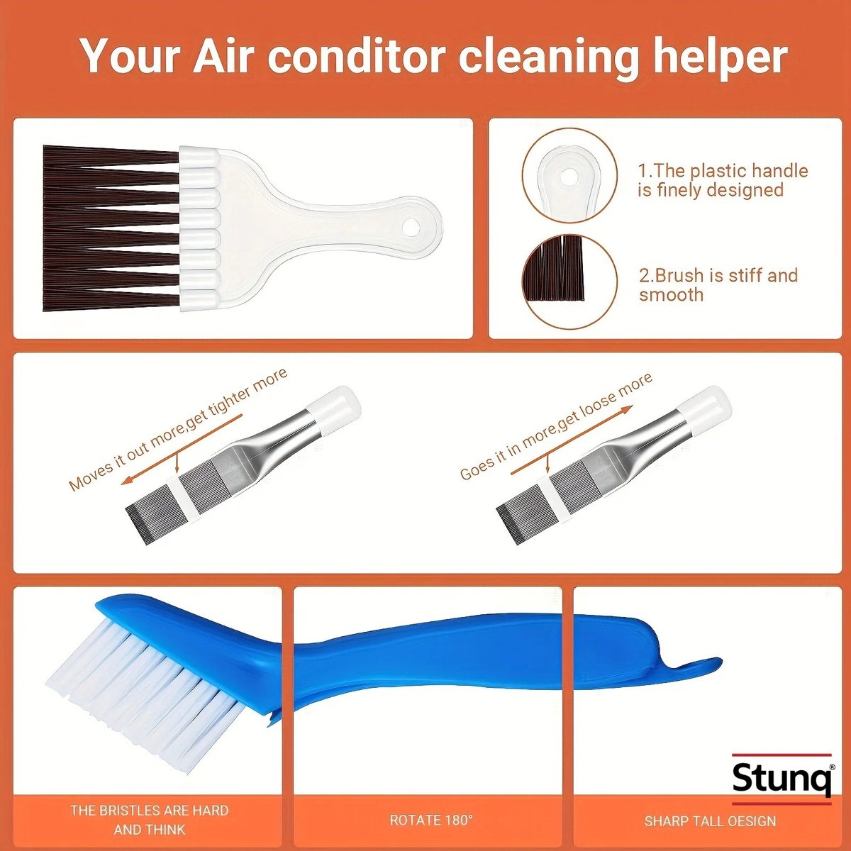 Stunq® Airconditioning Reinigingsset voor Grote Units (24000-36000 BTU) thumbnail 2
