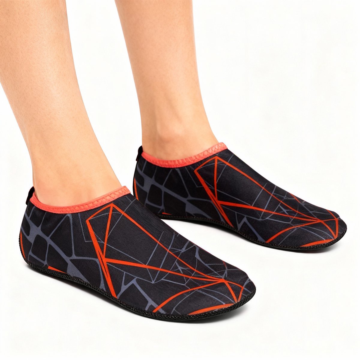 Strandschoenen - Strandsokken - Zomerzwemschoenen - Antislip zwemschoenen - Bedrukte duiksokken - Zwemschoenen - Maat XL