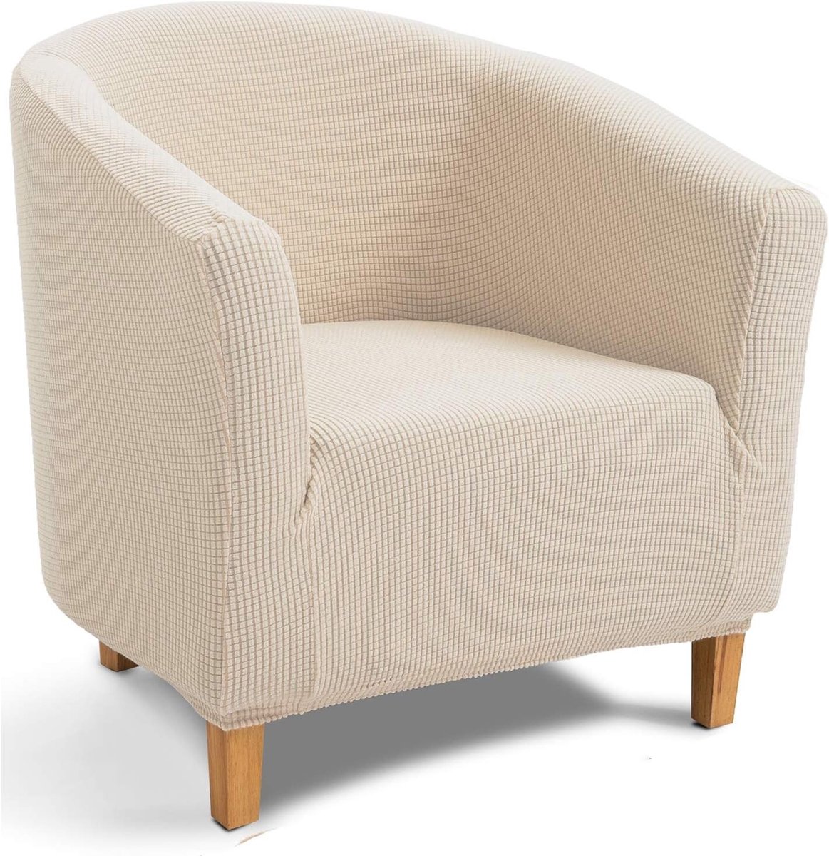 Fauteuilhoes - Kuipstoelen - Lvoor - Jacquard Stretch Wasbare Hoes - Meubelbeschermer voor Fauteuils