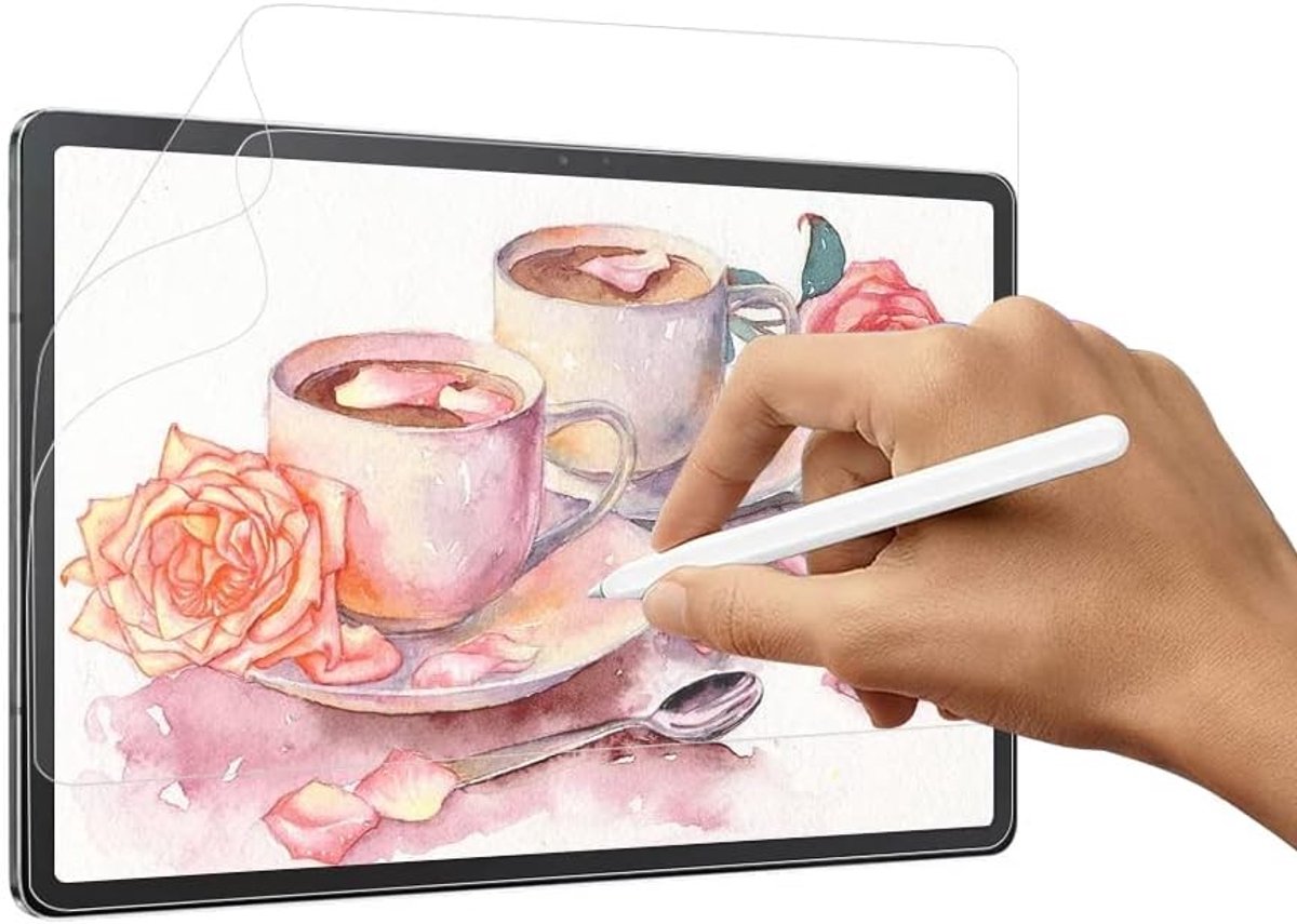 Set van 2 beschermfolies voor 12.4 inch tablets, geschikt voor Galaxy Tab S10+/S9+/S7 FE/S7+/S8+, krasbestendig en eenvoudig aan te brengen