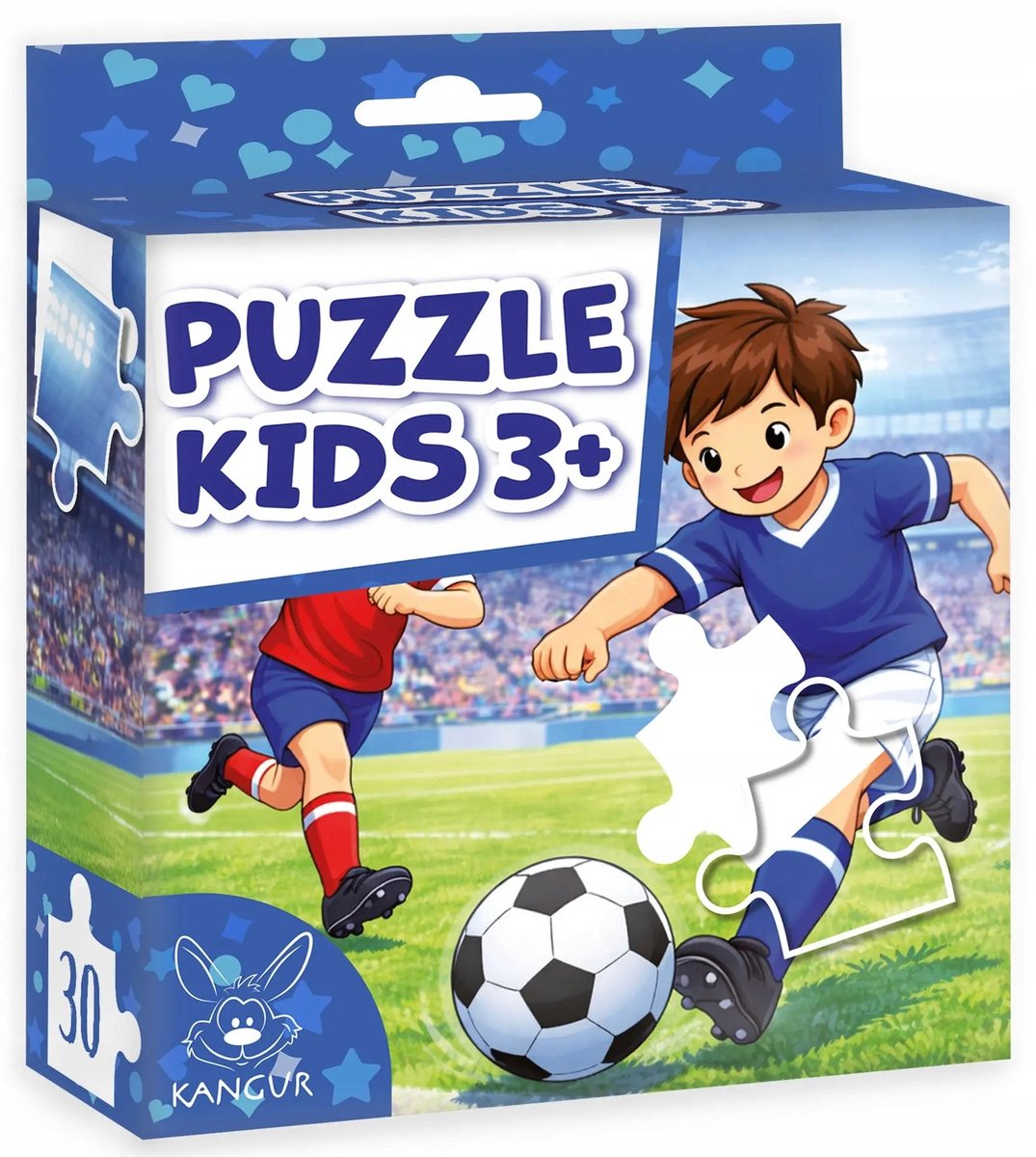 Kangur Puzzel 30 Elementen - Voetballers - Vanaf 3 Jaar