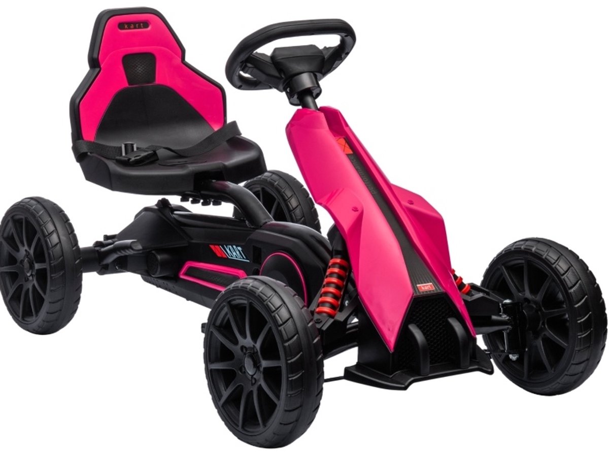 MODFU - Kindervoertuig - Verstelbare Zit - Handrem - Pedalen - Outdoor - Roze