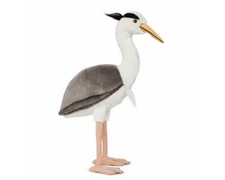 Semo reiger knuffel - pluche vogel - 33 cm - knuffeldier - blauwe reigers