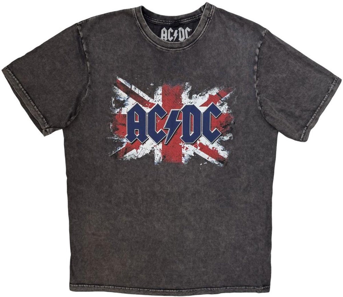AC/DC - Logo Heren Tshirt - 2XL - Grijs
