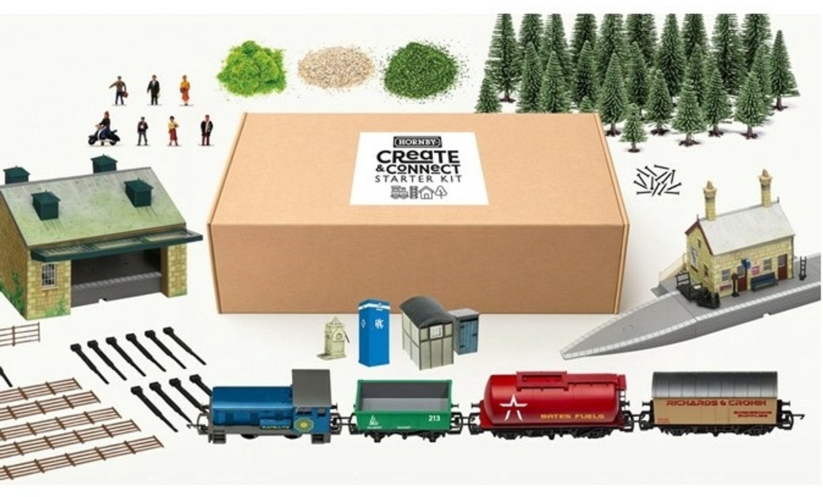 Hornby R1299M Create & Connect Starter Kit – Complete Analoge Modelspoorset OO/HO 1:76