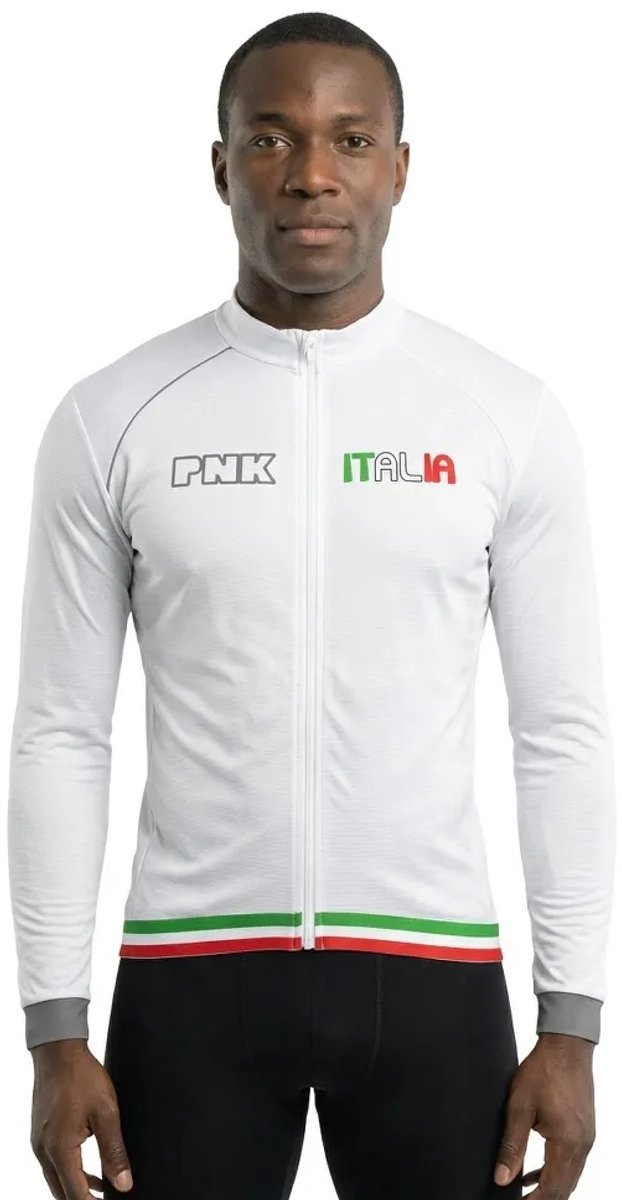 Pnk Italia Trui Met Lange Mouwen Wit 2XL Man