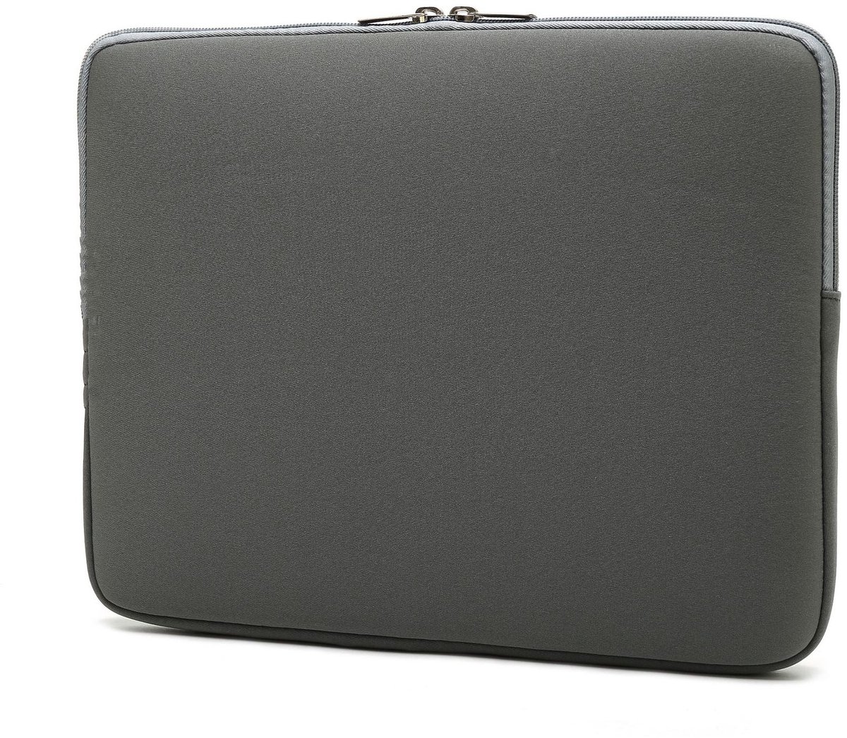 Spatwaterdichte laptop sleeve -Laptophoes / Sleeve – waterbestendige laptoptas met-Laptop bag-Laptop cover -Laptop Hoes geschikt voor15 / 15.3 / 15.6 / 16 inch- dubbele ritssluiting-Donkergrijs
