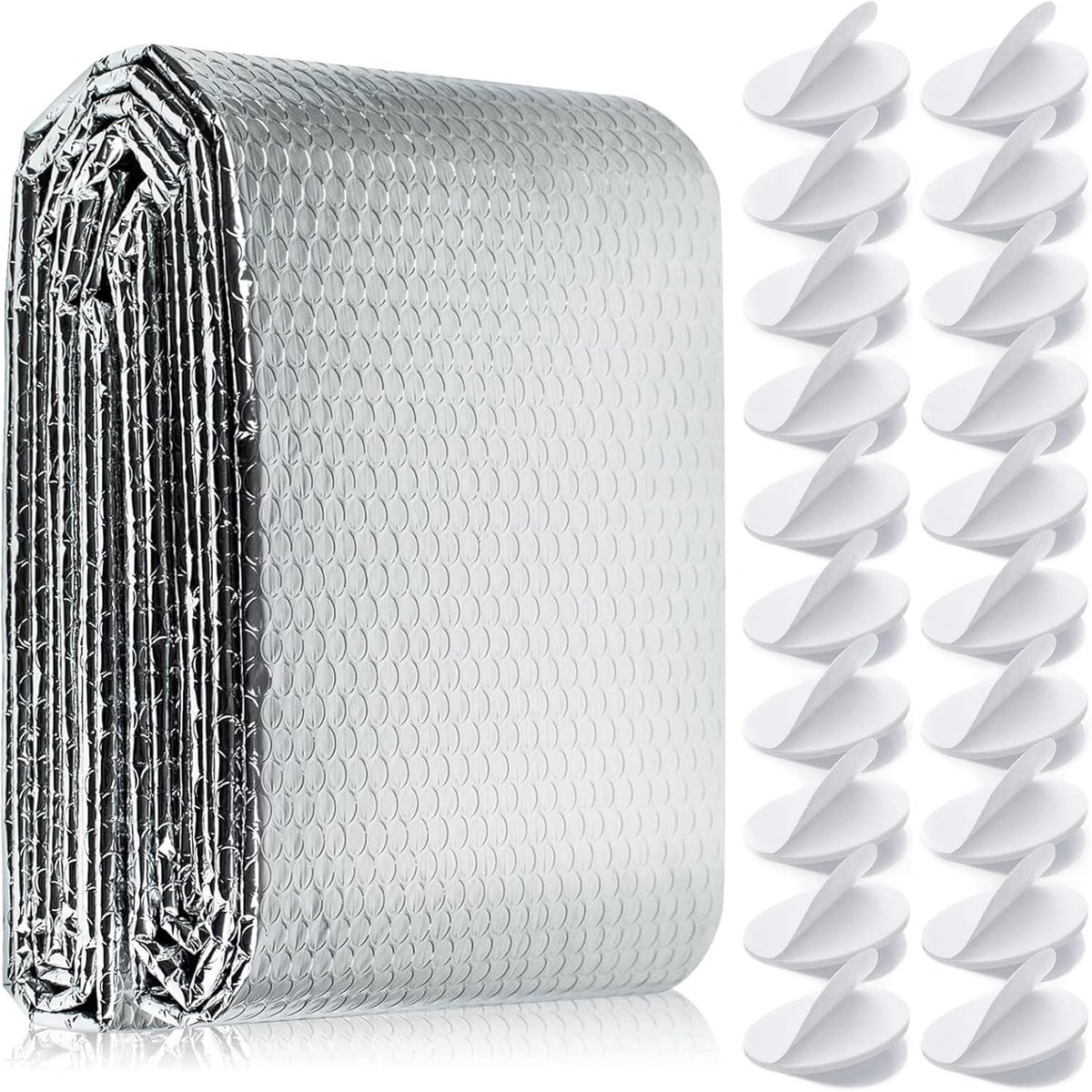 Isolatiefolie van Aluminium met Luchtbellen voor Warmte Reflectie en Radiatorbescherming