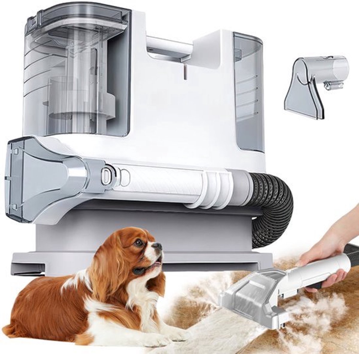 Tapijtreiniger Handheld - Enige Uitvoering - 3.89 Kg - Huishoudelijk - Voor Sofa En Gordijn - Diepe Reiniging Machine
