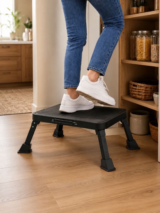 Ceruzo Opstapkruk Inklapbaar - Anti-Slip - 150 kg - Camping Keuken van Merkloos — afbeelding 5