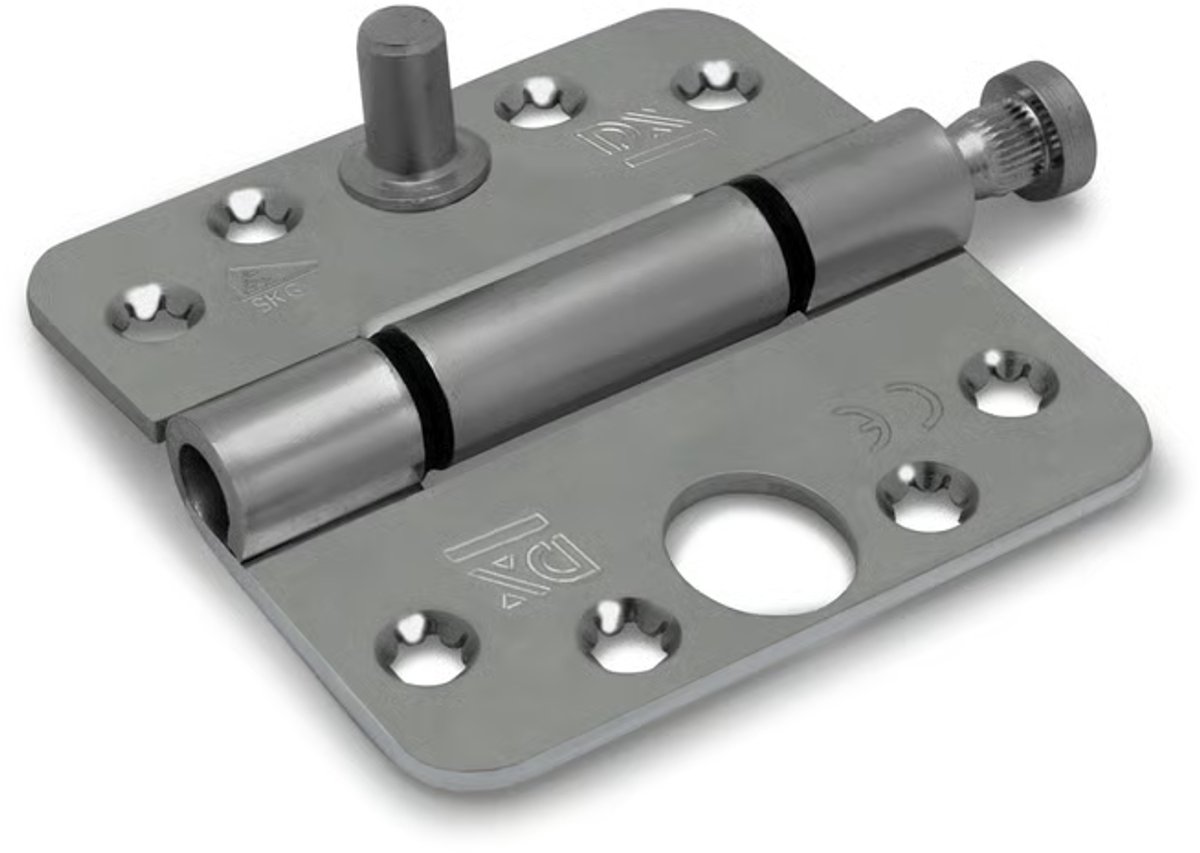 VH-Scharnier 89x89mm staal vz ronde hoek SKG3 (losse pen)