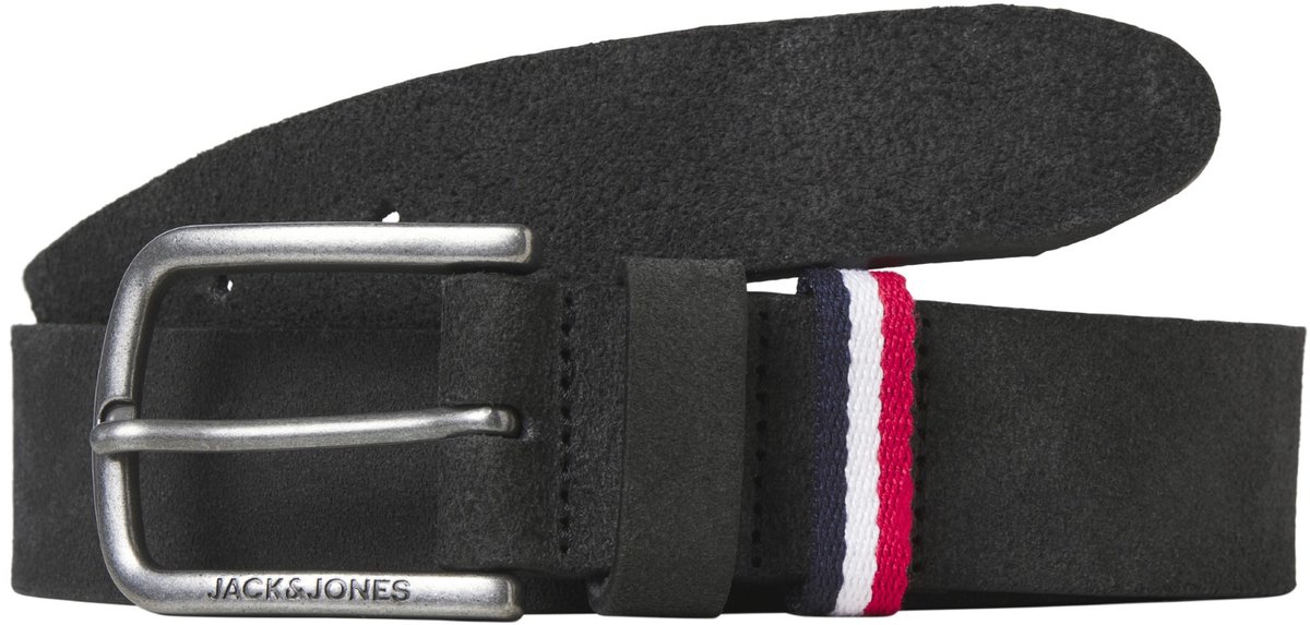 Jack & Jones Heren Riem JACESPO Suède Zwart - Maat 105