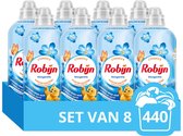 Robijn Wasverzachter - Morgenfris - 8 Stuks - 440 Wasbeurten - Voordeelverpakking