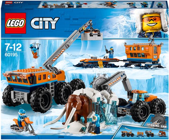 LEGO City Mobiele onderzoeksbasis op de Noordpool 60195