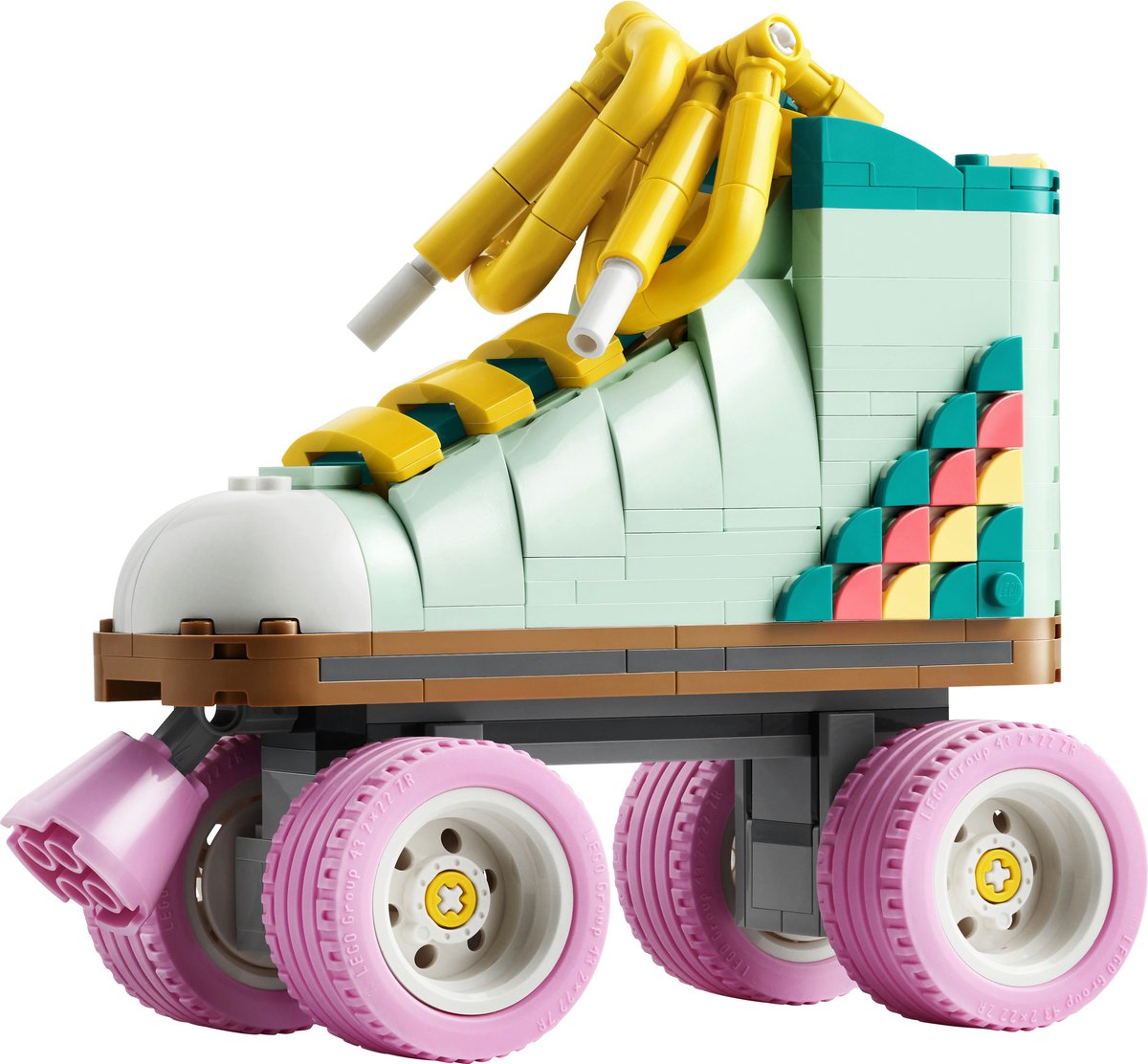 LEGO 31148 Creator 3in1 Retro rolschaats met Mini Skateboard en Gettoblaster Radio Speelgoed — afbeelding 8
