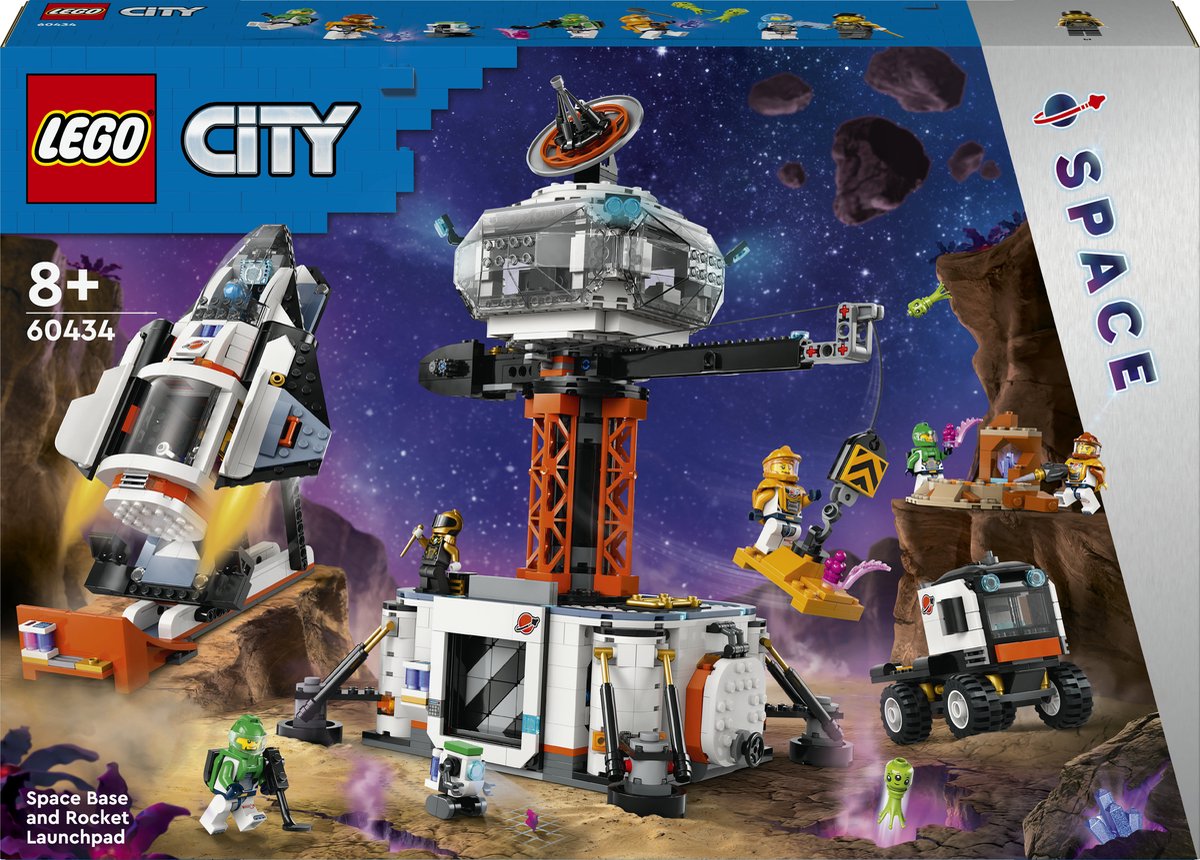 60434 LEGO Ruimtebasis en raketlanceringsplatform