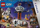 LEGO 60434 City Ruimtebasis en raketlanceringsplatform Speelgoed Raket, Robot en Alien Set