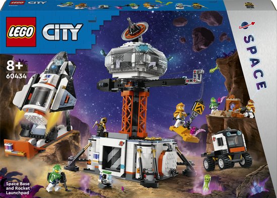 City ruimtebasis en raketlanceringsplatform