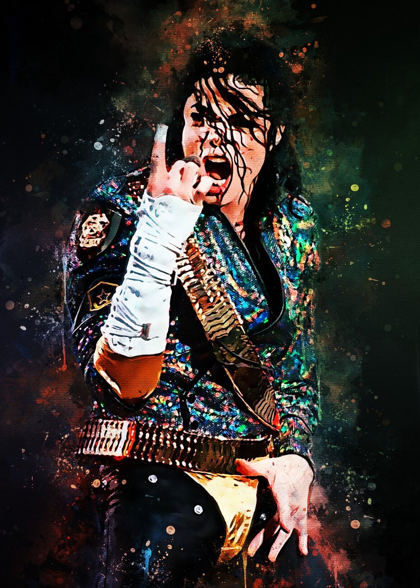 TOPMO - Michael Jackson- 40X50CM- Diamond painting pakket - HQ Diamond Painting - VOLLEDIG dekkend - Diamant Schilderen - voor Volwassenen – ROND