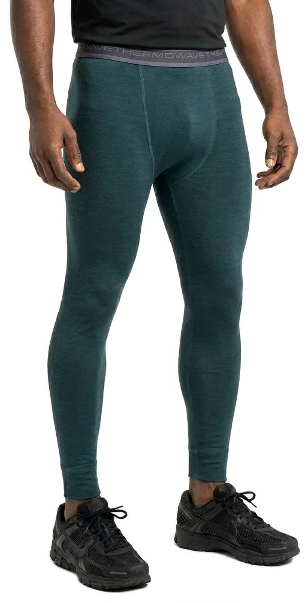 Thermowave Merino Arctic Basislaagbroek Groen M Man