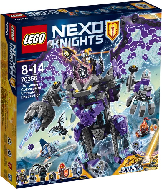 LEGO NEXO KNIGHTS De stenen kolos der ultieme vernietiging 70356