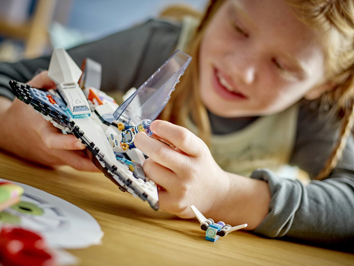 LEGO 60430 City Interstellair ruimteschip Ruimte Speelgoed Set met Astronaut Minifiguur — cadeau in Spellen & Speelgoed - foto 3