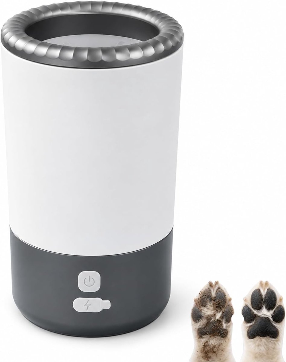 Automatische Pootreiniger voor Honden en Katten, Ideaal voor Camping en Reizen, Eenvoudig in Gebruik en Efficiënt