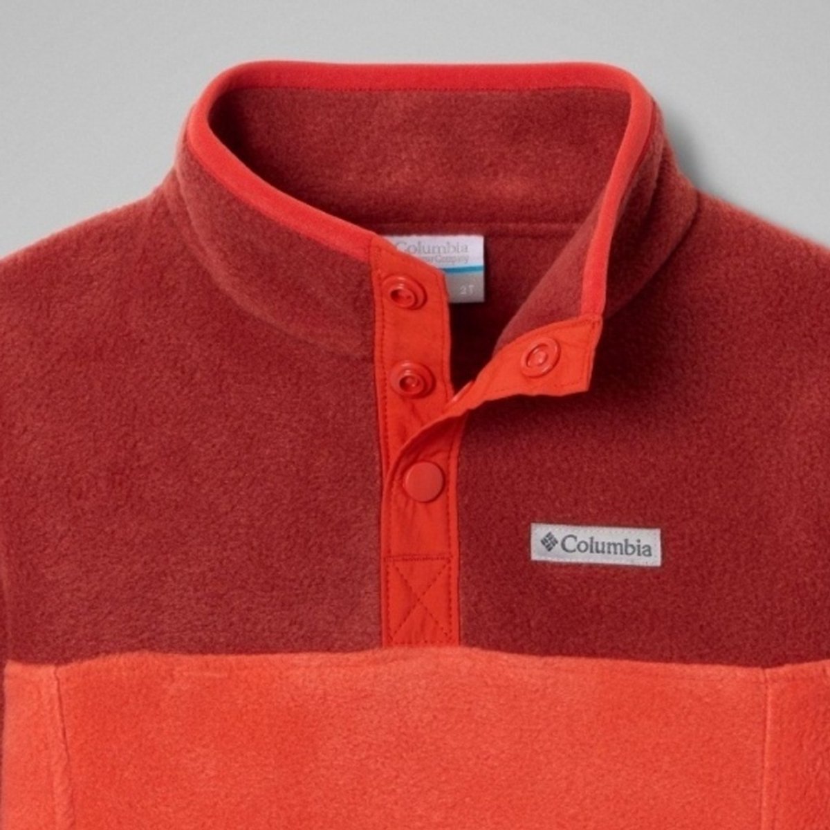 COLUMBIA STEENS MTN II 1-4 SNAP FL Rood 14-16A EU