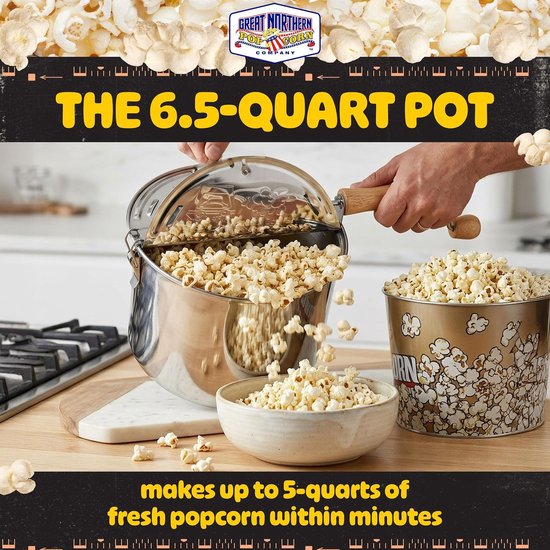 Popcorn Machine R Popcorn Machine - Snel Popcorn - Filmavond Thuis - Gelijkmatige ...