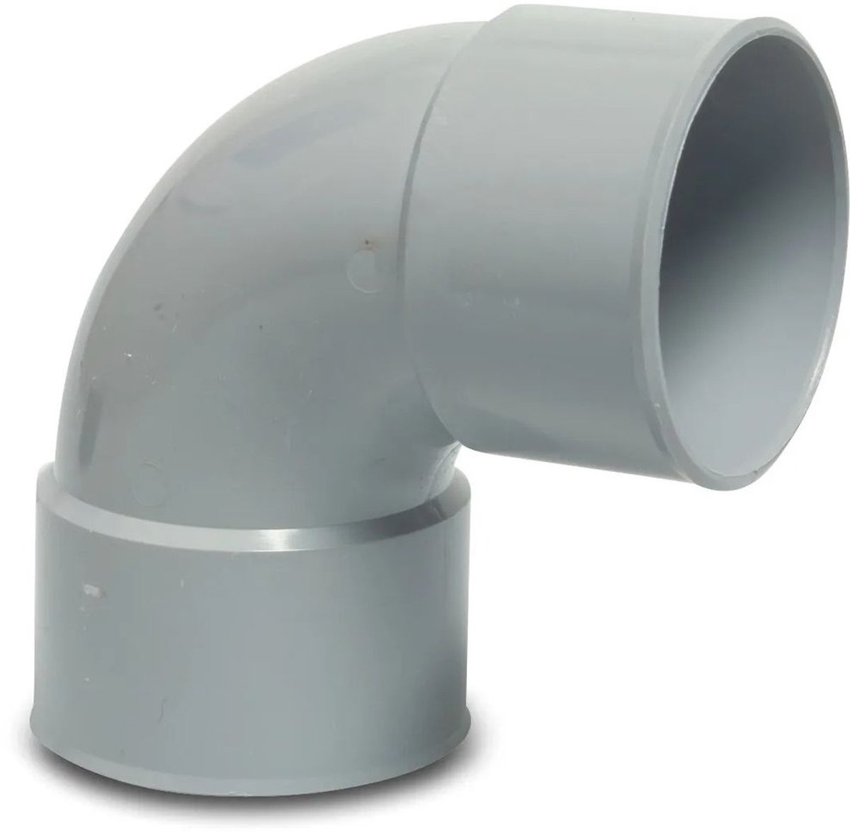PVC BOCHT 32MM 87° BENOR GRIJS MOF/MOF LIJMMOF