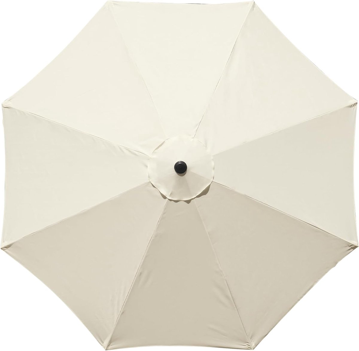 Vervangingsdoek voor parasol - 10 ft - beige - uv-bestendig - voor tuin -3 m