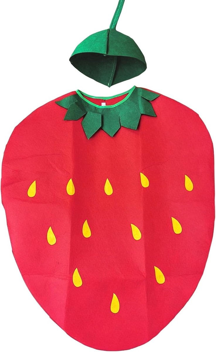 Grappig en comfortabel fruitkostuum voor volwassenen, ideaal voor carnaval, feesten en cosplay evenementen