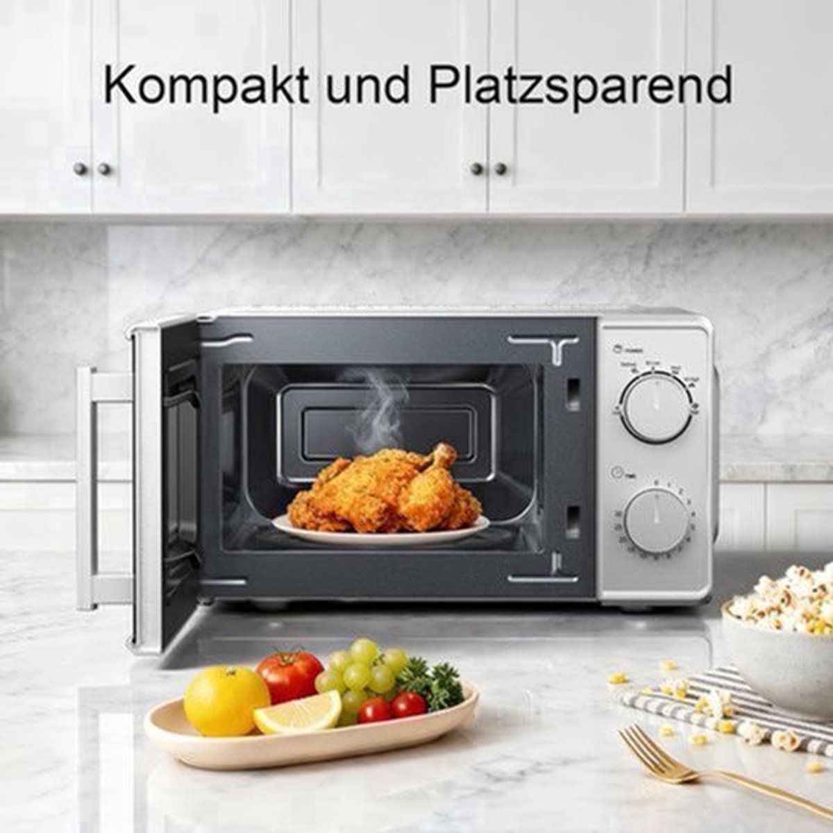 Solo Magnetron – Magnetron Oven – Microwave – Keukenapparaat – Mini Oven – 20 Liter Inhoud – 700 Watt Vermogen