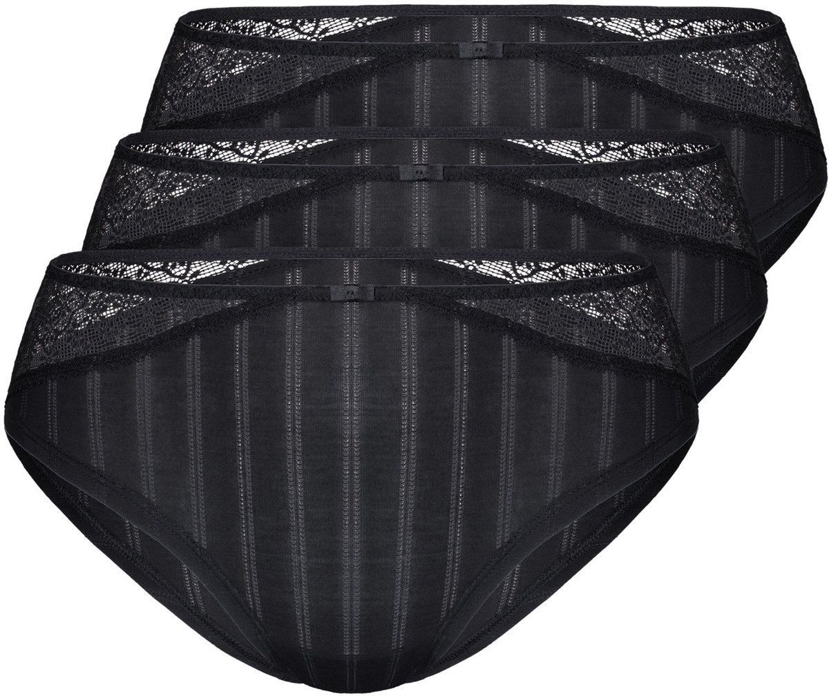 3-pack Slipjes Natural Stripe