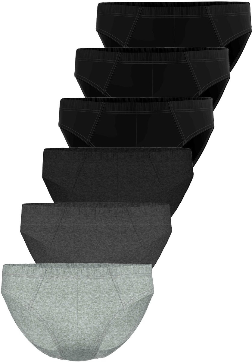 Verpakking van 6 Heren Mini Slips