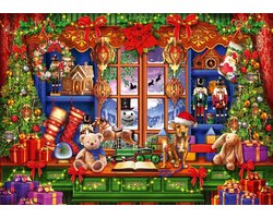 BlueBird Puzzel 1000 Stukken - Ciro Marchetti, Kerstwinkel