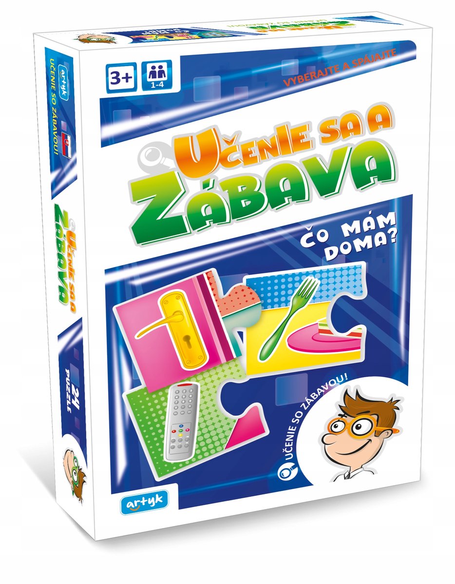 Artyk Leerpuzzel 'Wat heb ik thuis?' 24 Stukjes, 3+