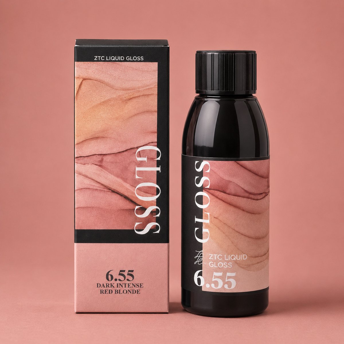 ZTC Liquid Gloss - 6.55 Dark Intense Red Blonde - 100 ml