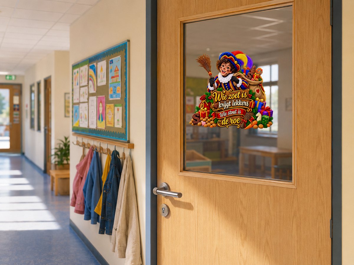 Wie Zoet Is Krijgt Lekkers Sticker – 31,02 x 25 cm
