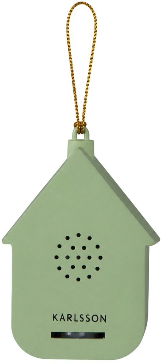 Karlsson Sound box Modern Cuckoo Mini - Zachtgroen - 3x5.4x7.2cm - Scandinavisch - Polystyreen