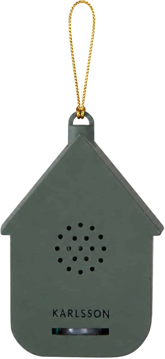 Karlsson Sound box Modern Cuckoo Mini - Jungle groen - 3x5.4x7.2cm - Scandinavisch - Polystyreen