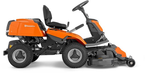Husqvarna R 214Ts Frontzitmaaier, Inclusief 103 cm Combi Maaidek — afbeelding 2