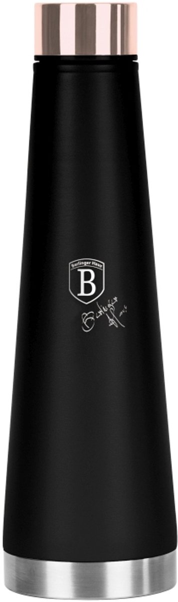 Roestvrijstalen thermosfles 0,4 l uit de Black Rose-collectie