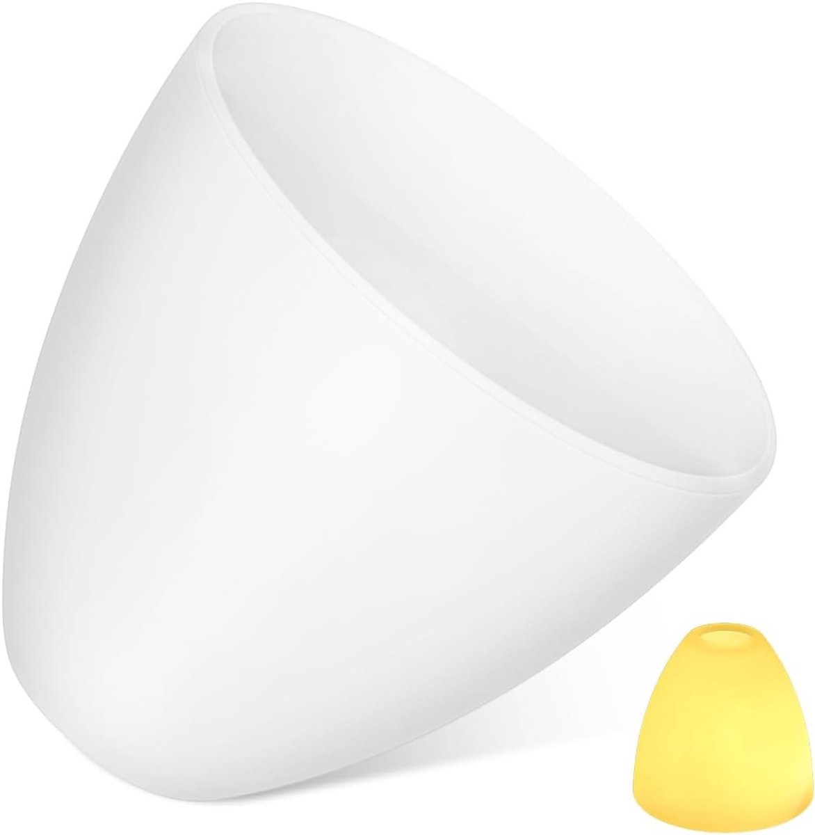 Lampenkap - Wit - 4,2 cm Gatdiameter - Glas - Voor Plafond- en Hanglampen