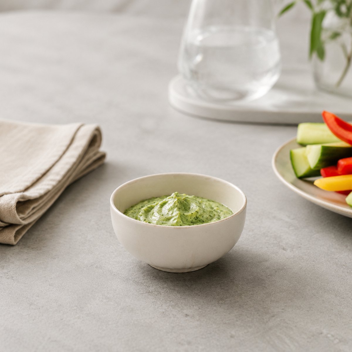 Fameilleur Kleine Porseleinen Kom Grijs 10 cm – set van 4 stuks- Inhoud 21,5 cl – Luxe Dessertkom, Snackkom, Tapasschaaltje, Sauskom, Dipkom en Ontbijtkom – Ronde Serveerschaal voor Yoghurt, Fruit, Noten, IJs, Dips en Bijgerechten – Vaatwasser