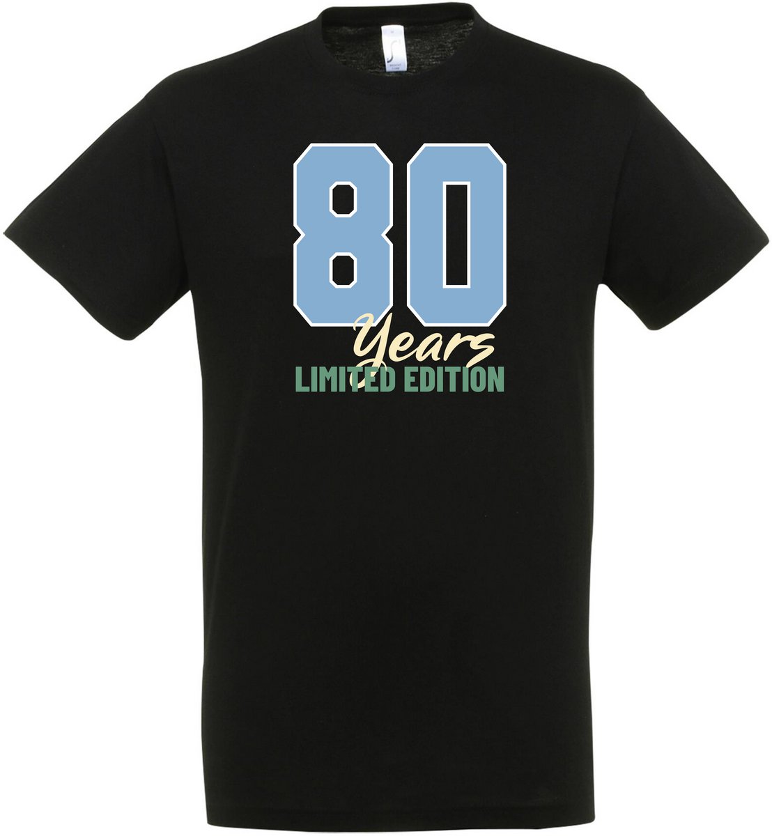 80 Years Limited Edition T-shirt - Verjaardag en feest cadeau - Cadeau tip - Aged To Perfection - 80 jaar cadeau - 80 jaar - T-shirt - 1946 - Heren - Vader Cadeau - Maat XL