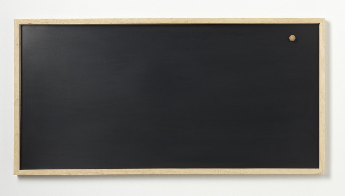 Naga - Krijtbord - 50 x 100 cm - Zwart - Magnetisch - NA-70971