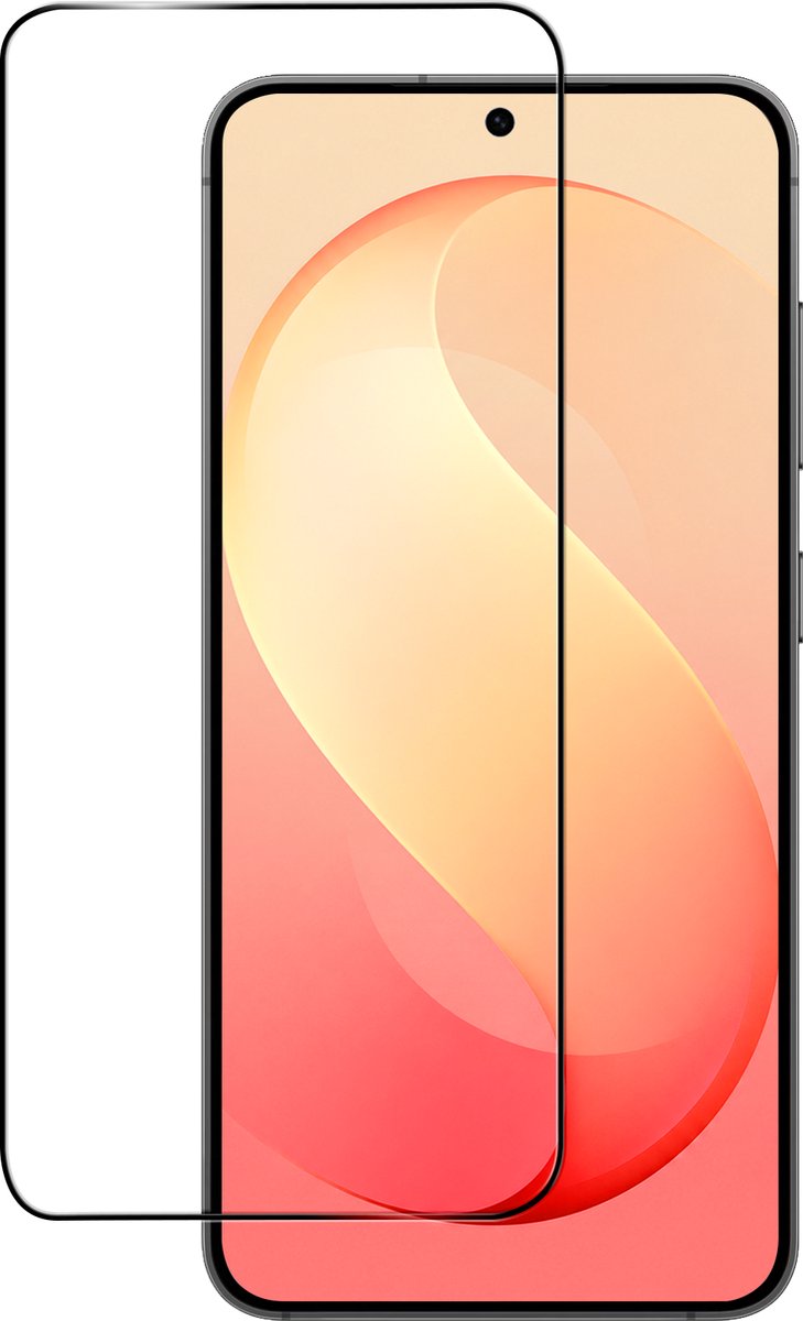 Screenprotector - Geschikt voor Samsung Galaxy S26 FE - Full Cover - Beschermglas - Gehard Glas - Tempered Glass - Screen Protector