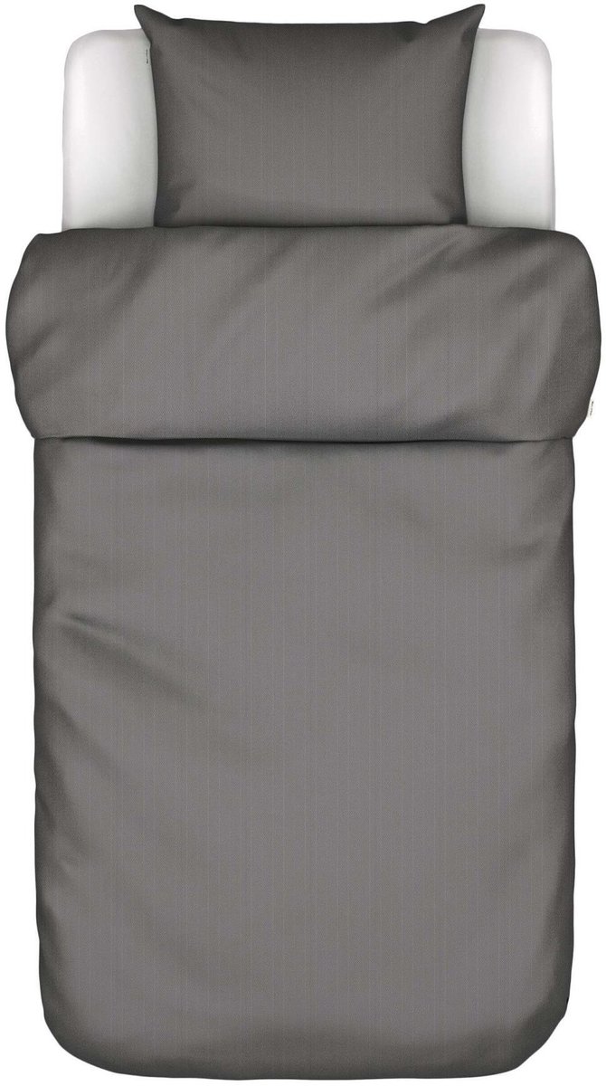 Marc O'Polo Senja Dekbedovertrek Antraciet - Eenpersoons – 140x200/220 cm
